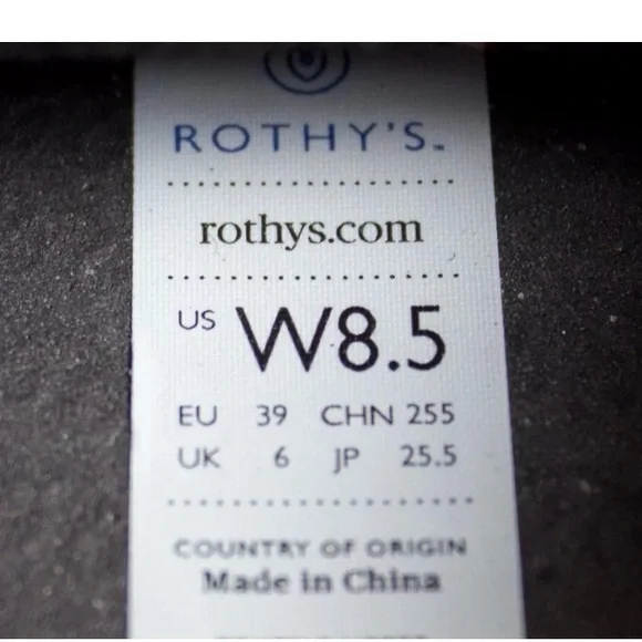 Rothy's Womens US 8.5 The Original Slip On Sneaker Grey Camo Camouflage Sneakers - Picture 9 of 12